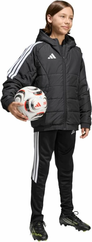 Jakne për fëmijë adidas, e zezë [Madhësia: 164 cm]
