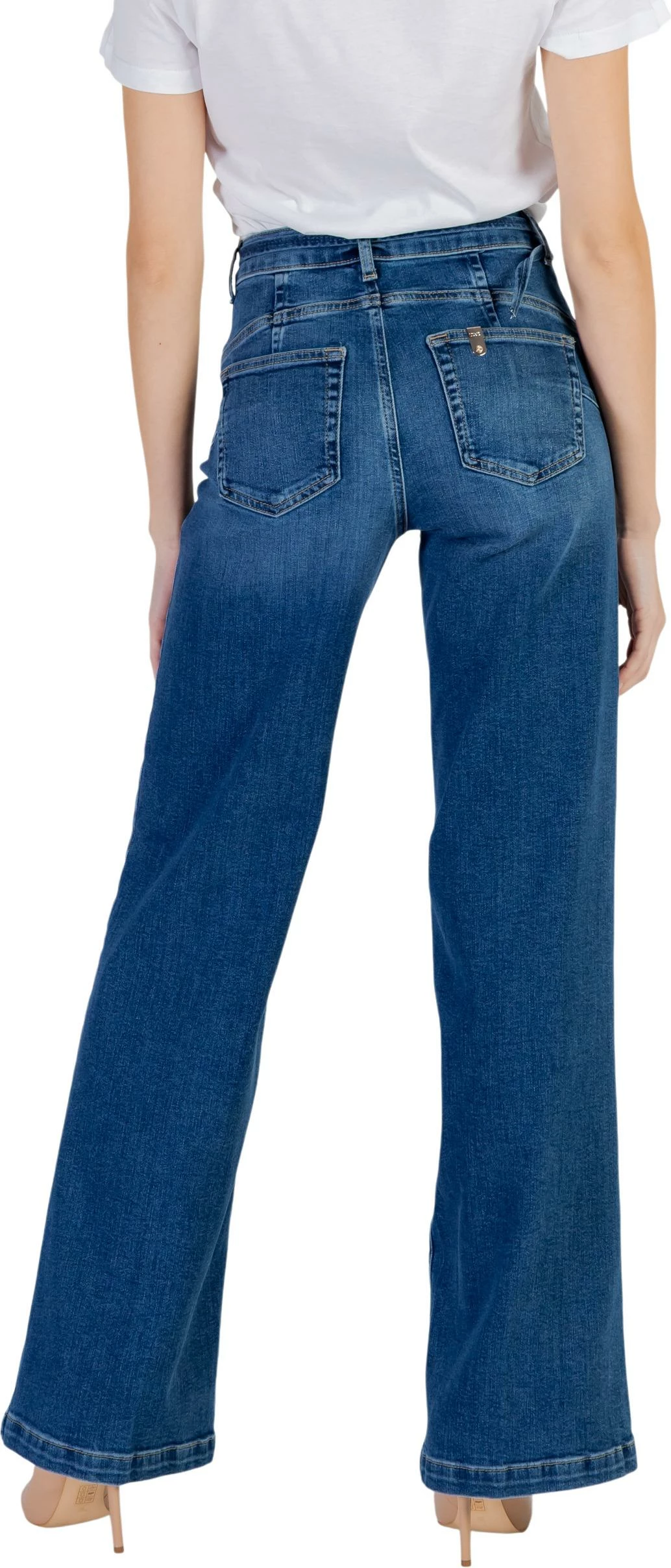 Xhinse për femra Liu-Jo B.UP GOOD FLARE H.W. UA6160 D0264, denim blu [Madhësia: W33]