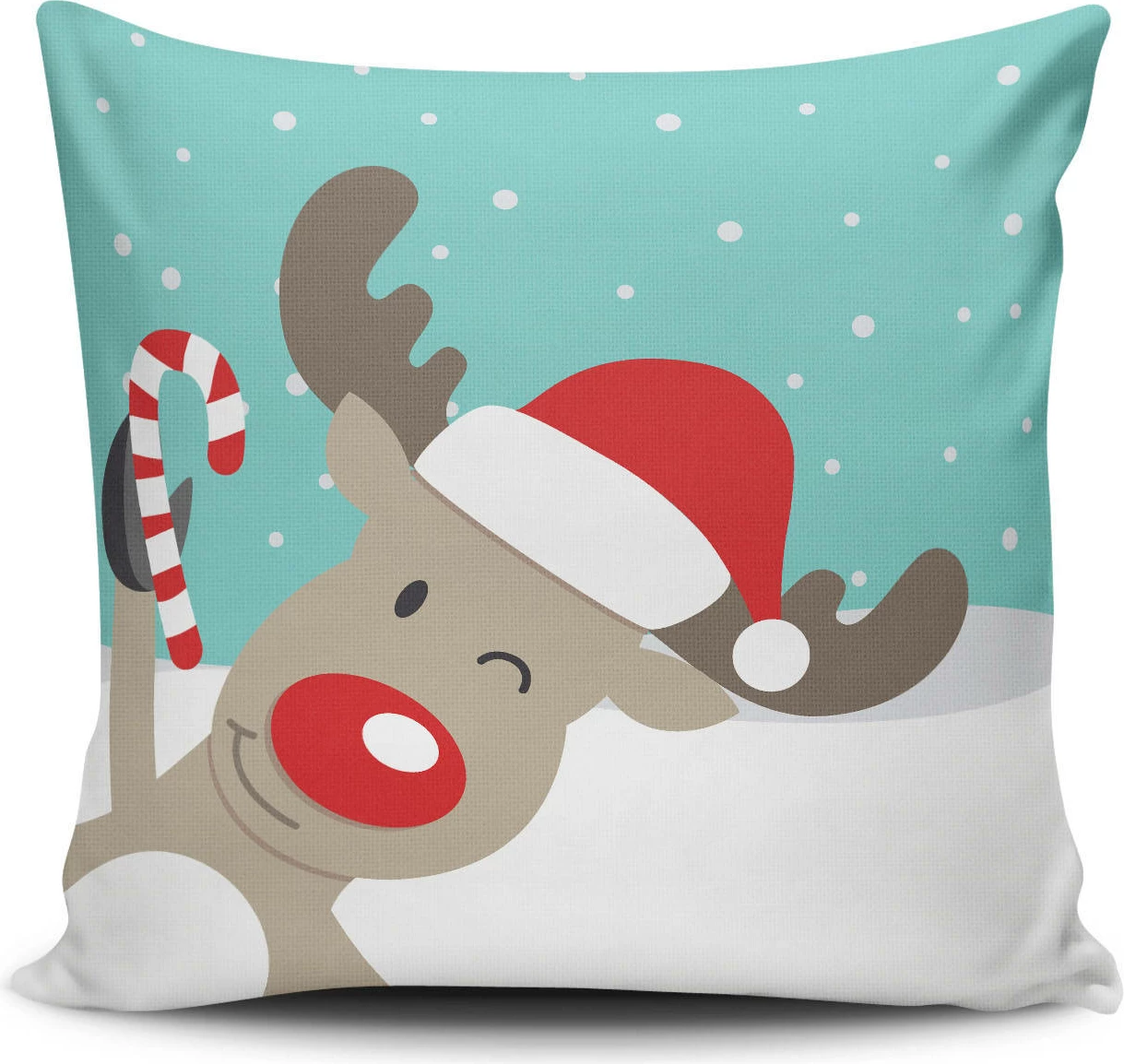 Jastëk dekorativ Aberto Design, NOELKRLNT-30, shumëngjyrësh, 43x43cm