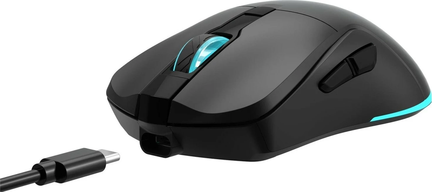 Maus gaming Baracuda Turtle, wireless, RGB, 3200 DPI, i zi