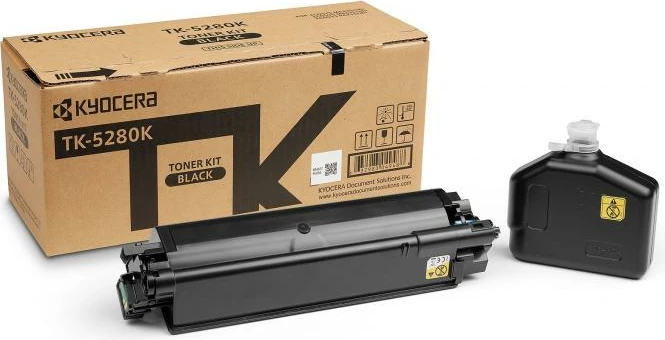 Toner Kyocera TK-5280K kapacitet 9,750–23,700 faqe, origjinal, i zi