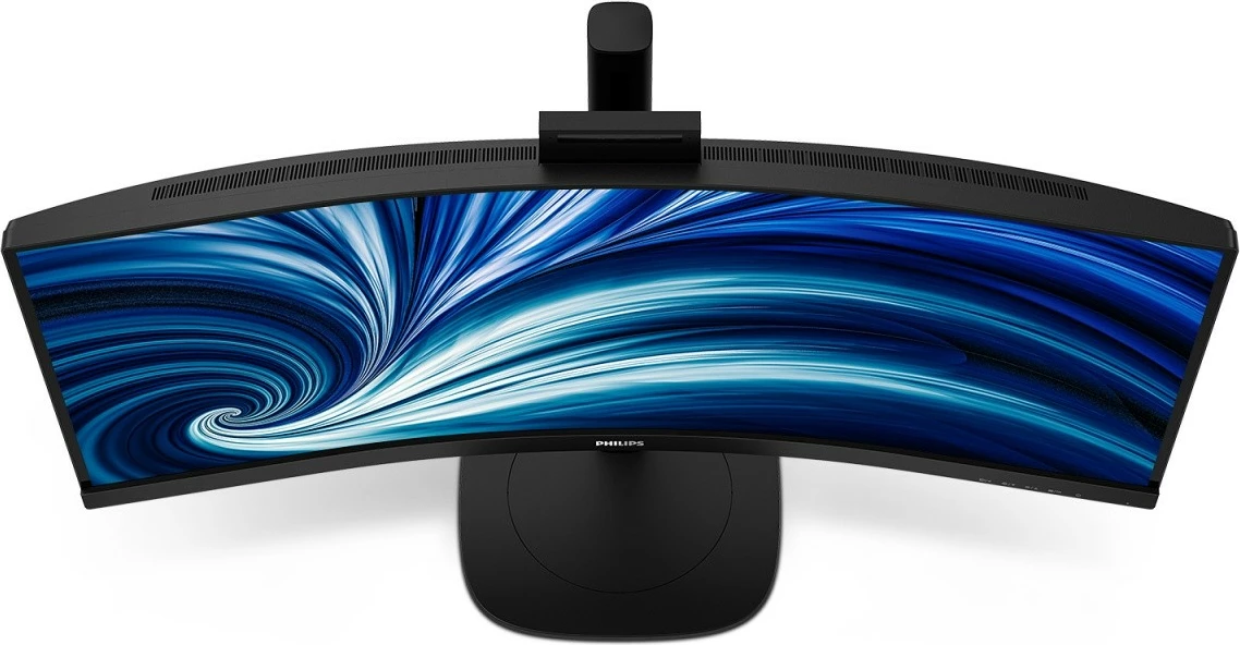 Monitor Philips 34B2U3600CH 34\" WQHD 3440x1440, VA, Curved 1500R, 120Hz, USB-C 90W, RJ45, KVM, webcam 5MP, HAS, i zi