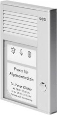 Interfon Auerswald TFS-Dialog 211, 1 buton, me kabllo, alumin
