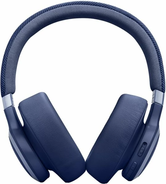 Kufje JBL Live 770NC Bluetooth 5.3 over-ear wireless, ANC, 40mm, deri 65 orë bateri, blu