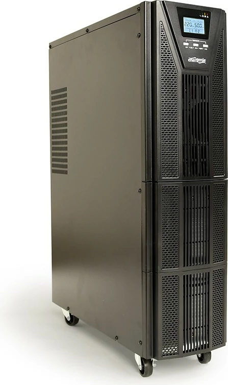 UPS online Gembird EG-UPSO-6000, 6000VA, 6xC13, USB, e zezë