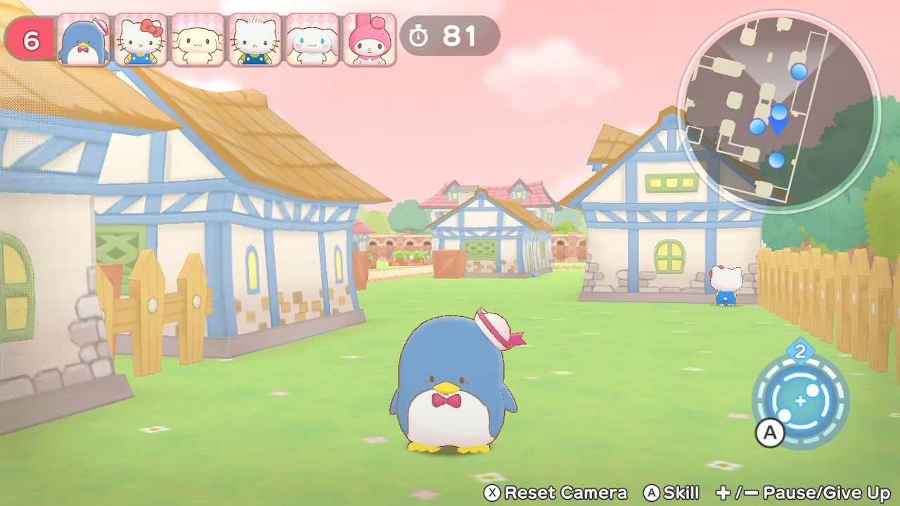 Lojë për Nintendo Switch, Nighthawk Interactive, Hello Kitty and Friends: Freeze Tag Party, PEGI 3
