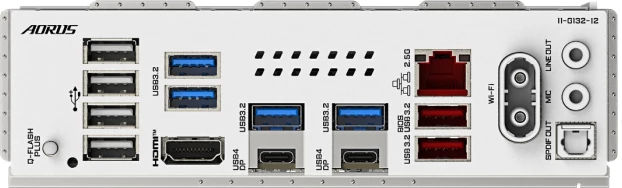 Pllakë amë GIGABYTE X870E AORUS ELITE WIFI7 ICE, chipset X870E, AM5, ATX, DDR5 deri 256GB, WiFi 7, 2.5GbE, USB4, e bardhë