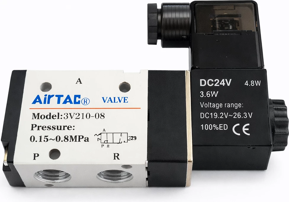 Valvul pneumatike solenoid Airtac 3V210-08 DC24V