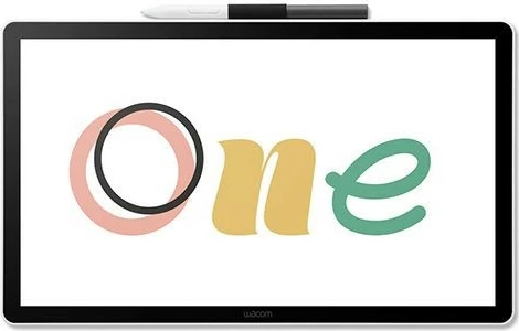 Tablet grafik Wacom One 14.0 inç, me stilolaps digjital, e zezë