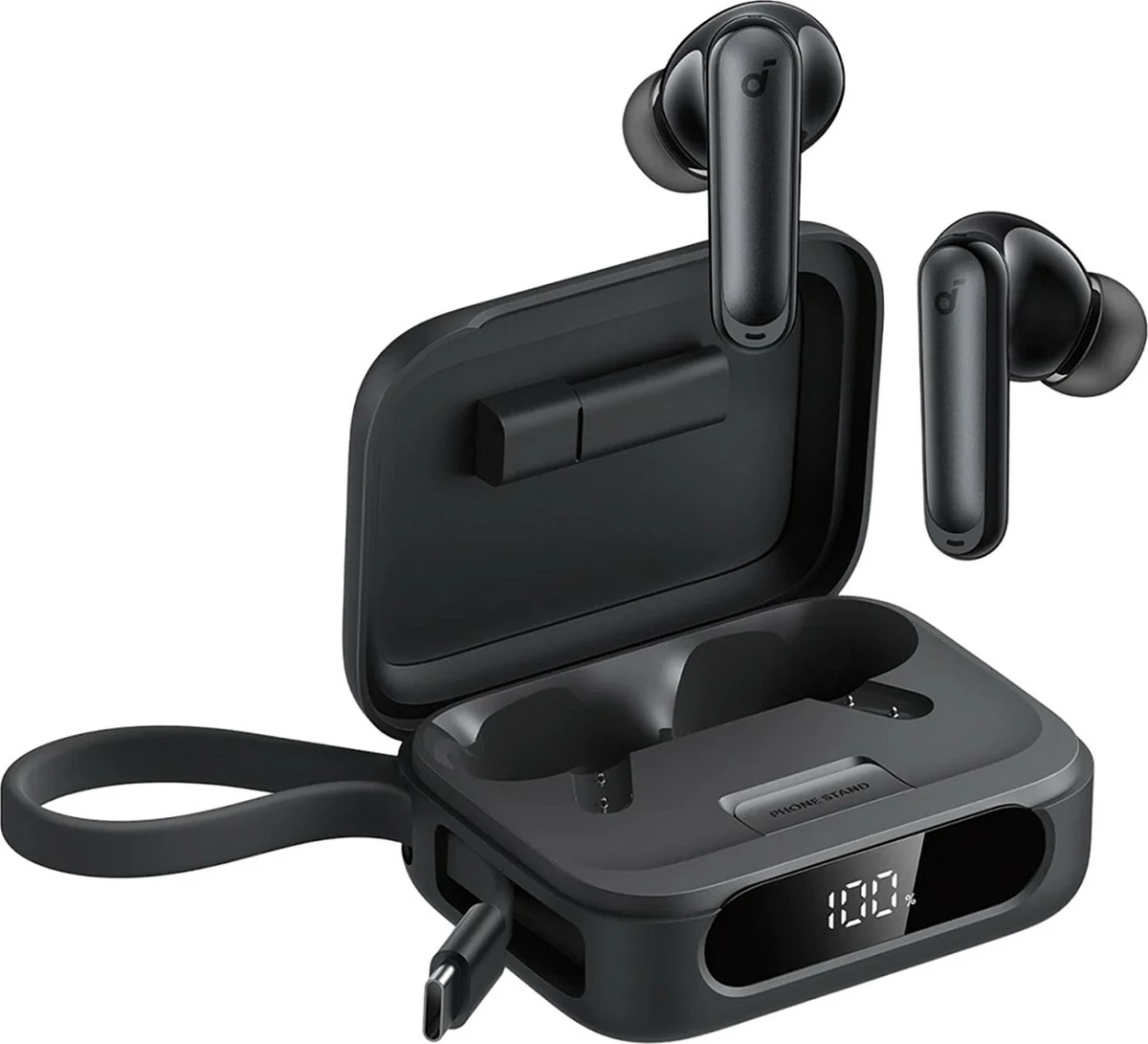 Kufje Anker Soundcore P41i (MFi), True Wireless (TWS), USB-C, të zeza