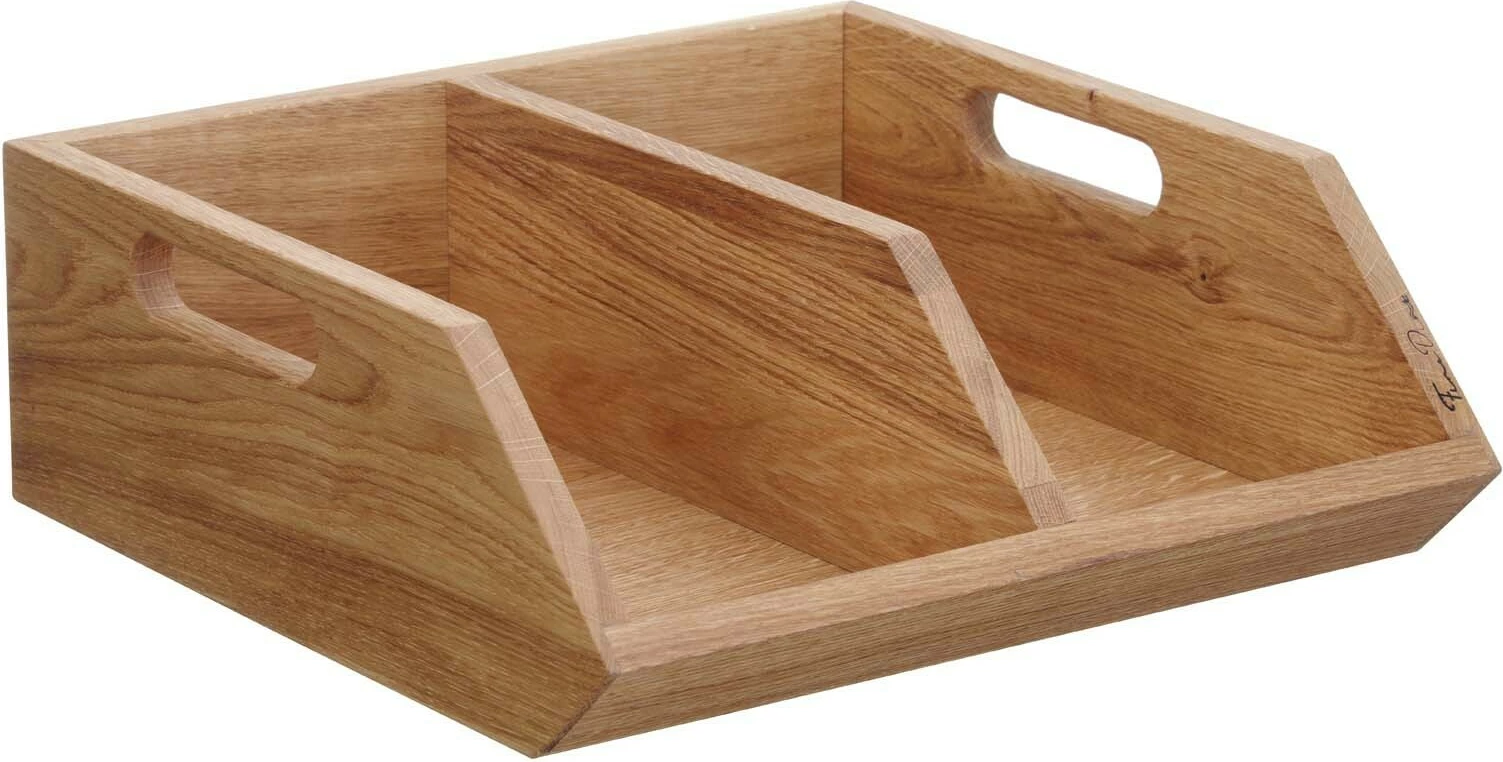 kontejner buffet i dyfishtë, Fine Dine Madeira, 350x310x125mm, dru, kafe