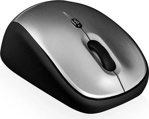 Maus Modecom WM6, wireless, laser, ngjyrë zi-argjendtë