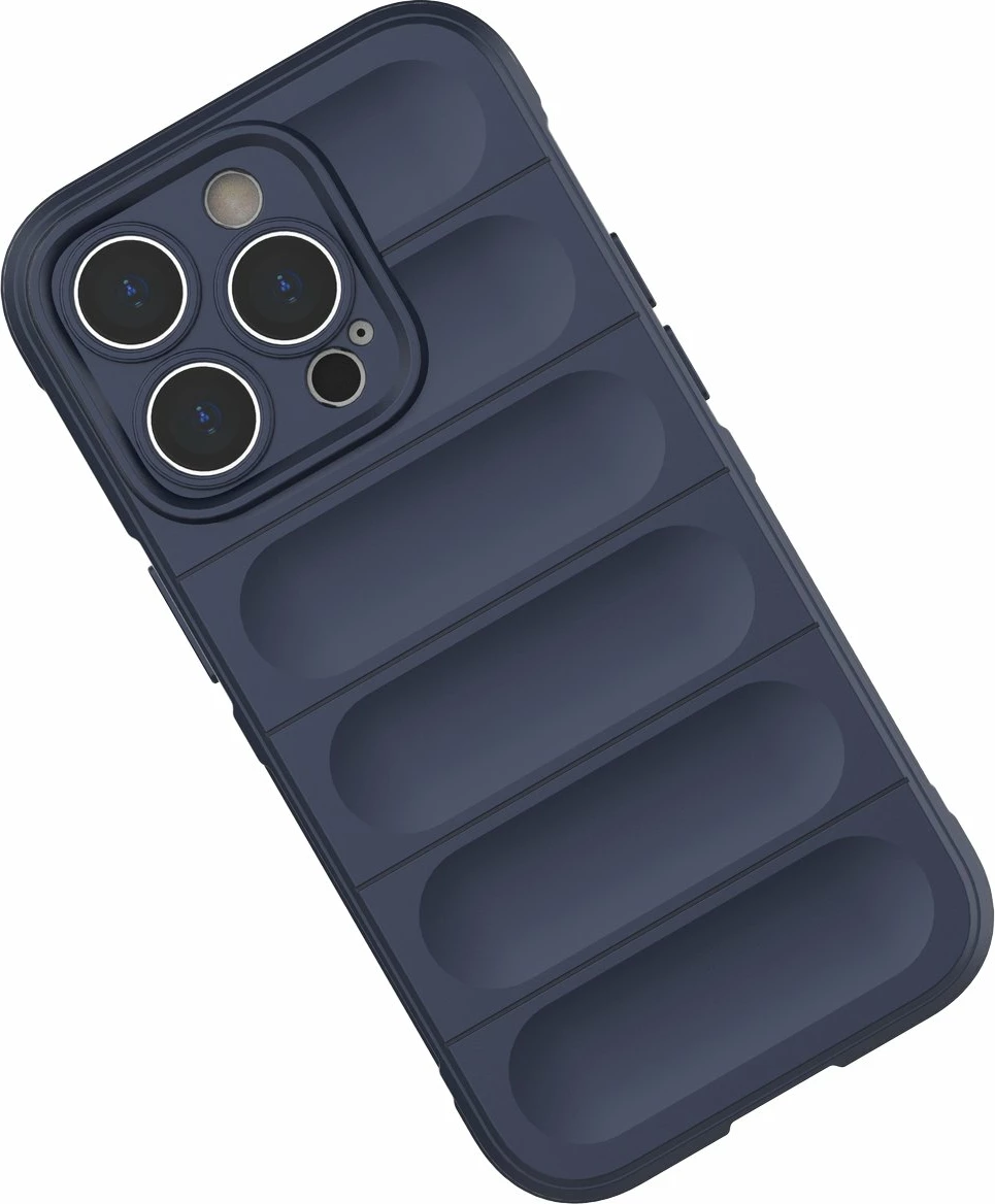 Mbështjellës Hurtel Magic Shield Case për iPhone 14 Pro, elastik, i blinduar, kuq