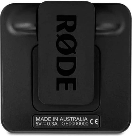 RODE Wireless GO II TX Transmitter/Recorder for Wireless GO II System (2.4 GHz, Black)