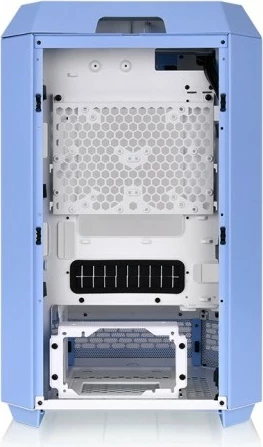 Kasë Thermaltake The Tower 300, Hydrangea Blue, micro ATX/Mini-ITX, xham i temperuar, ARGB, kaltër