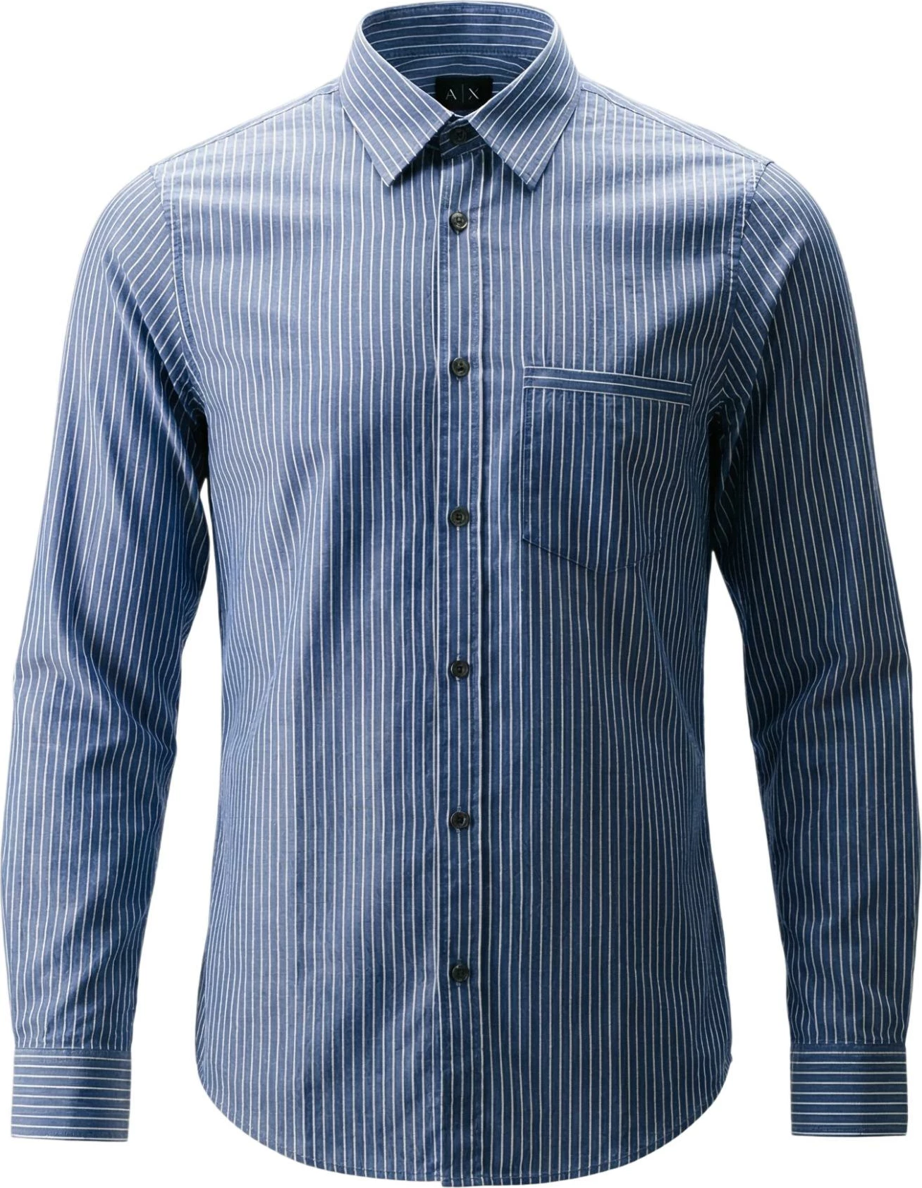 Këmishë për meshkuj Armani Exchange XM002113 AF22549, blu-bardhë [Madhësia: M]