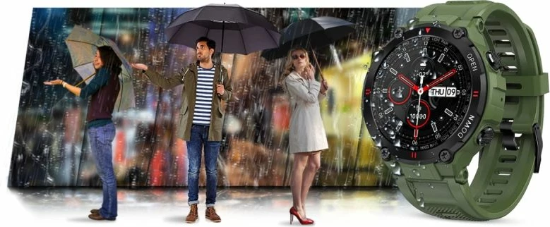 Smartwatch Giewont, e gjelbër