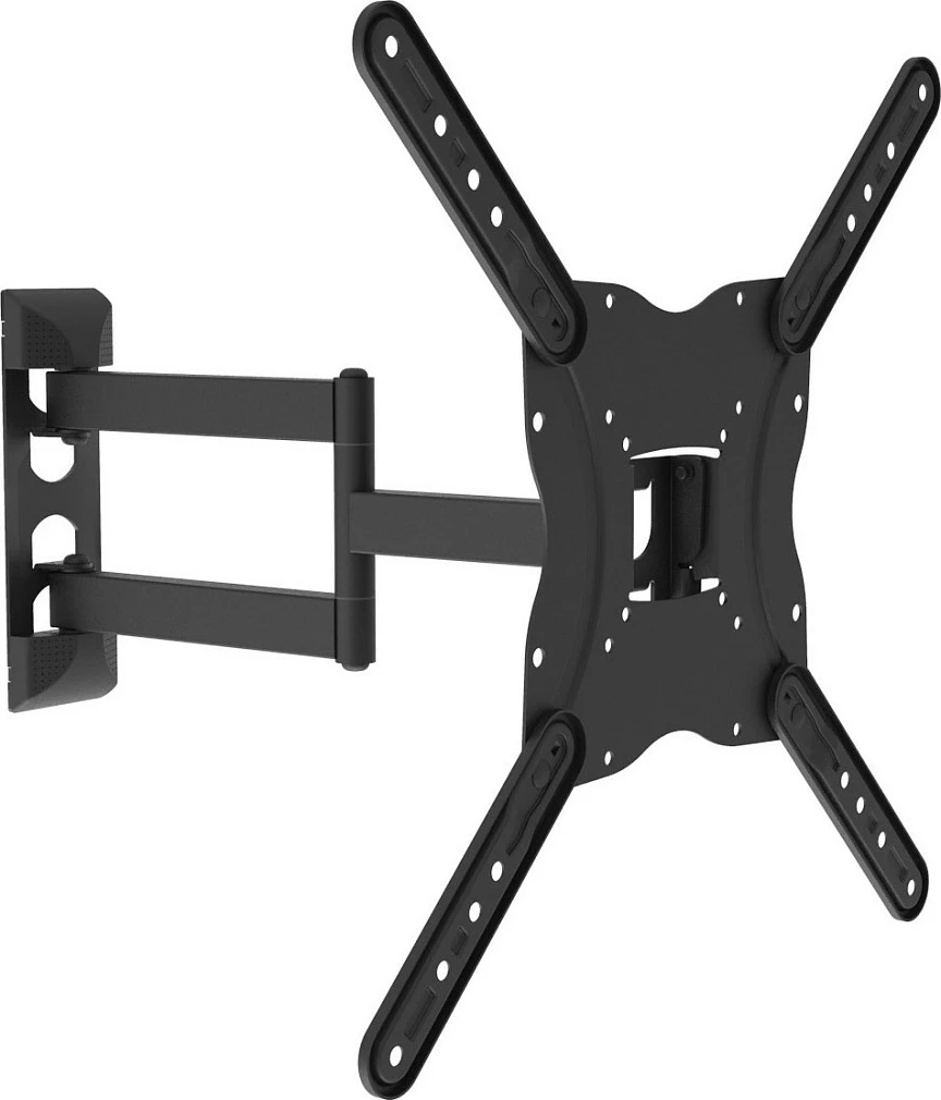 Mbajtëse muri EQUIP, për TV/Monitor 13"-55", VESA 75x75-400x400, 30kg, e zezë