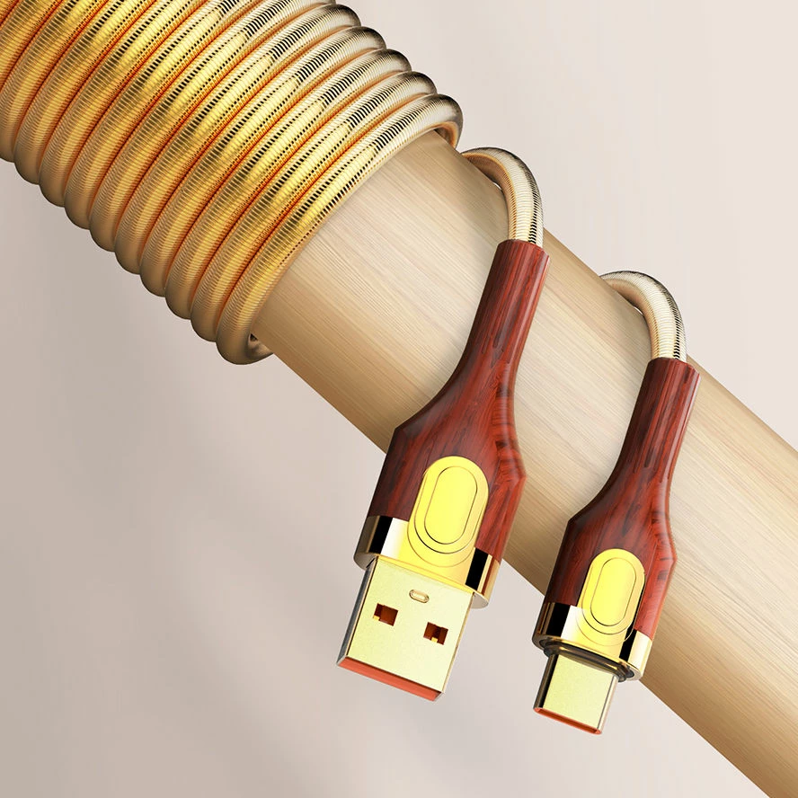 Kabllo e karikimit Ldnio Fast Charging USB Cable Aluminum Foil
