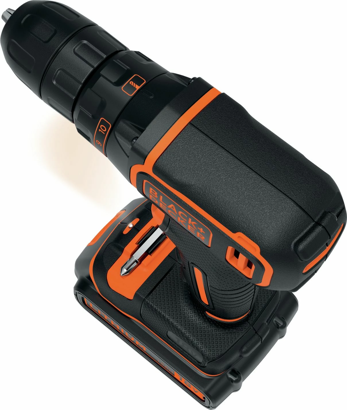 Trapan/vidhos pa kabllo Black+Decker BDCDC18BAFC 18 V, 2x1.5 Ah, set 80 copë, me kuti