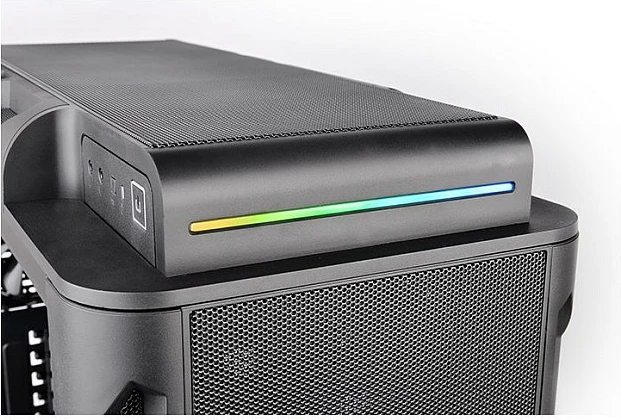 Kasë Thermaltake Level 20 RS ARGB, Midi Tower, xham i temperuar, ARGB, e zezë