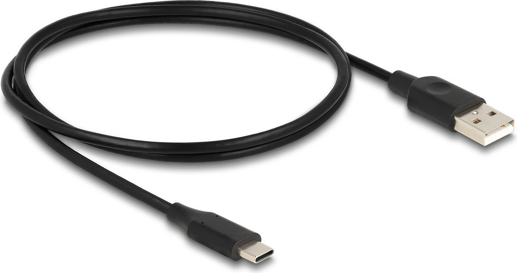 Switch USB-C DeLOCK 11500, 10Gbps, 8K/144Hz, USB PD 100W, 0.5 m, Gri