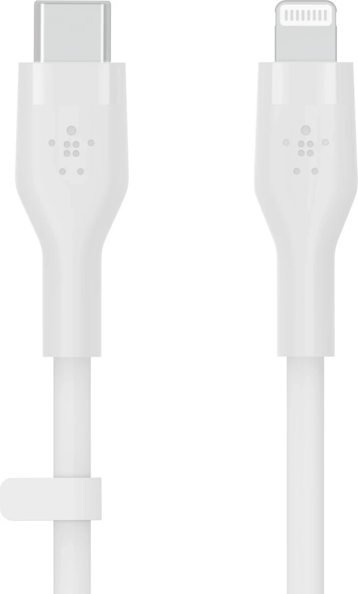 Kabllo Belkin Boost Charge USB-C - Lightning 2.0m e bardhë