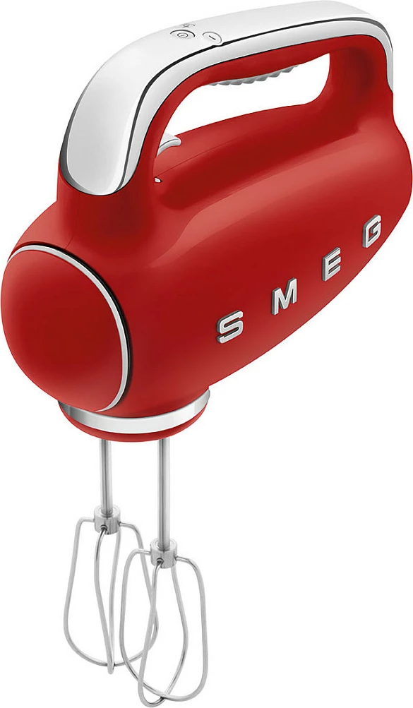 Mikser dore SMEG HMF01RDEU, 250W, 9 shpejtësi, Turbo, retro, i kuq