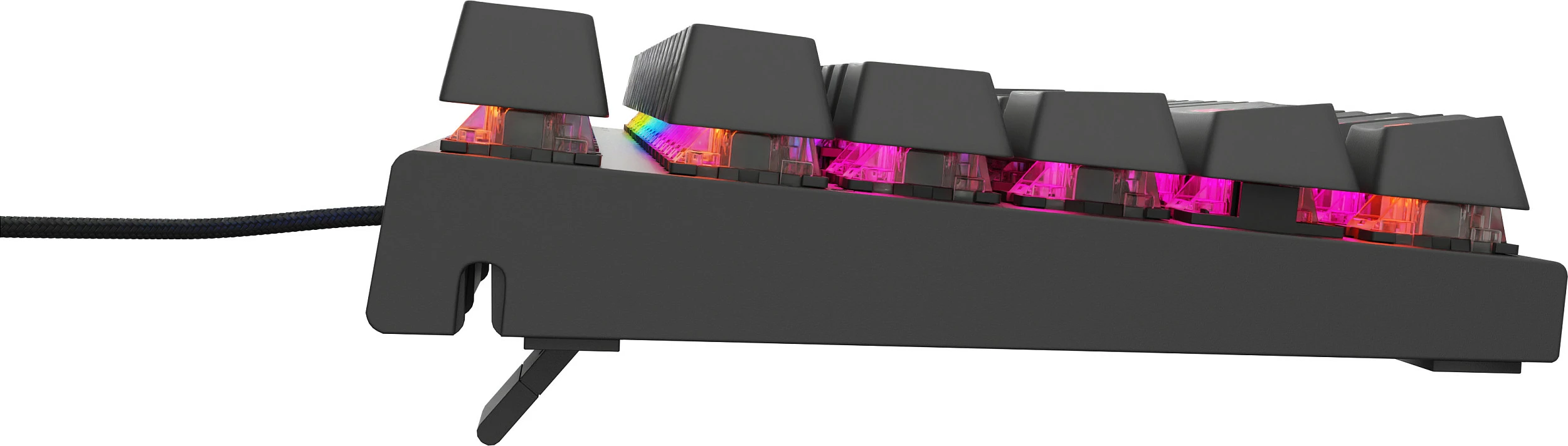 Tastierë mekanike Genesis THOR 303 TKL, RGB, brown switch, QWERTZ, e zezë