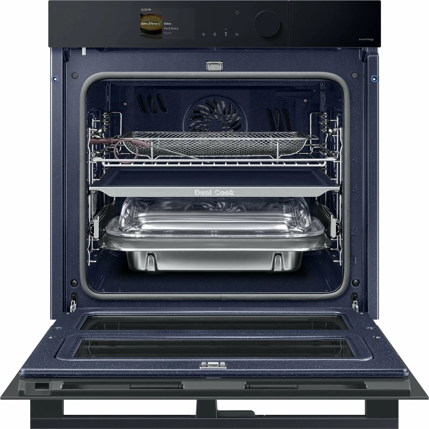 Furrë Samsung NV7B6795JAK/U3 Dual Cook Steam, e zezë