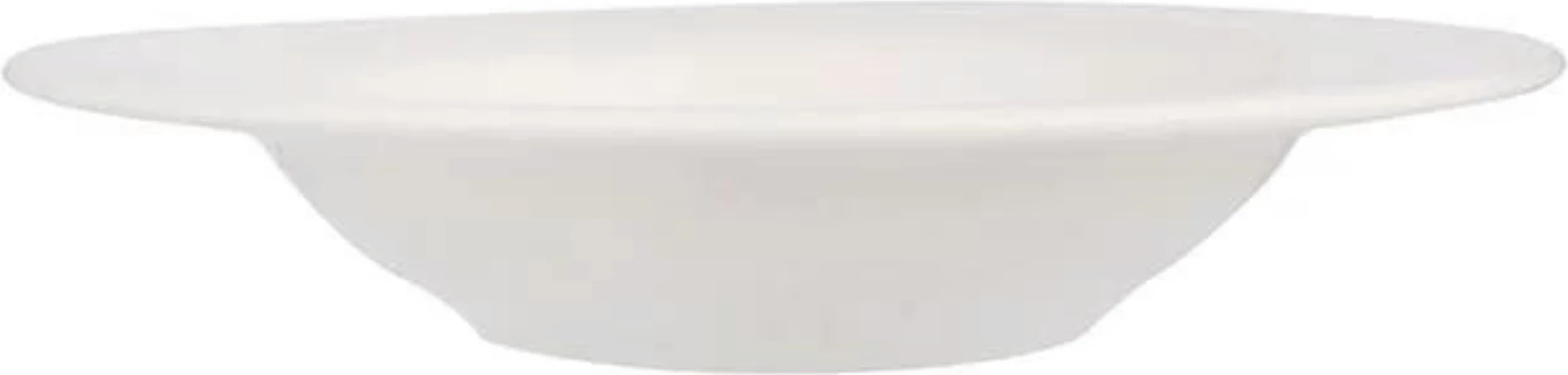 Pjatë e thellë Porland Dove 220 mm porcelan, krem, set 6 copë