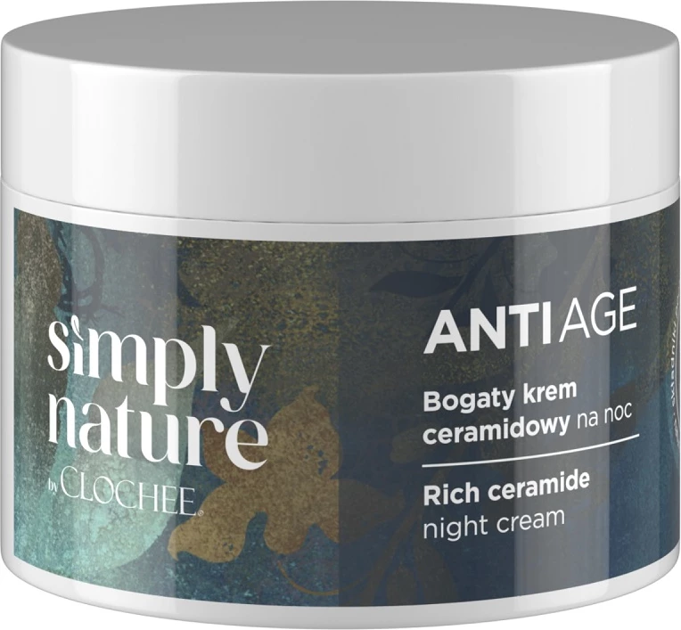 Krem nate për femra Clochee Simply Nature Rich Night Ceramide 50ml
