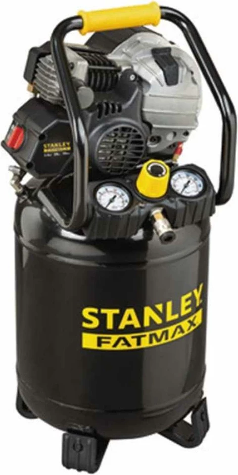 Kompresor ajri me vaj Stanley FATMAX HY227/10/24V 24L 10 bar, i zi/verdhë
