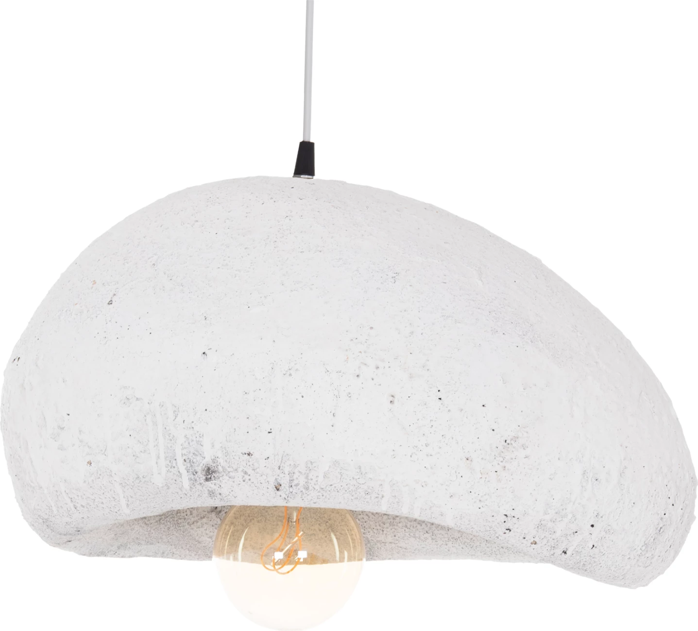 Llambë tavani varëse, pamje guri, e bardhë, STONER (M), FH4418.02, 55x45x40cm