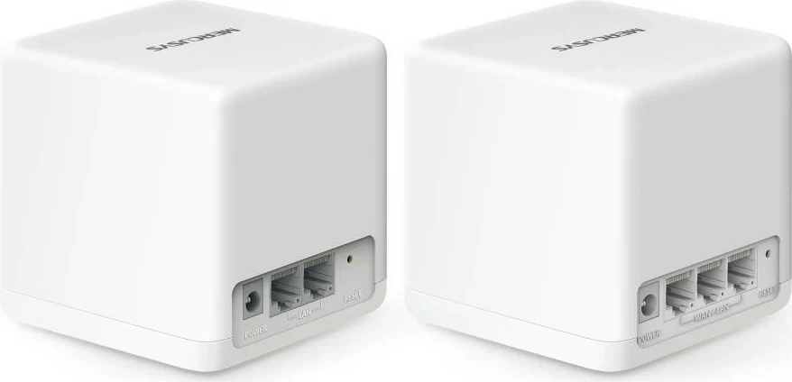 Router DSL sistem mesh Mercusys Halo H60X, Wi-Fi 6, 2.4 GHz, 5 GHz, i bardhë