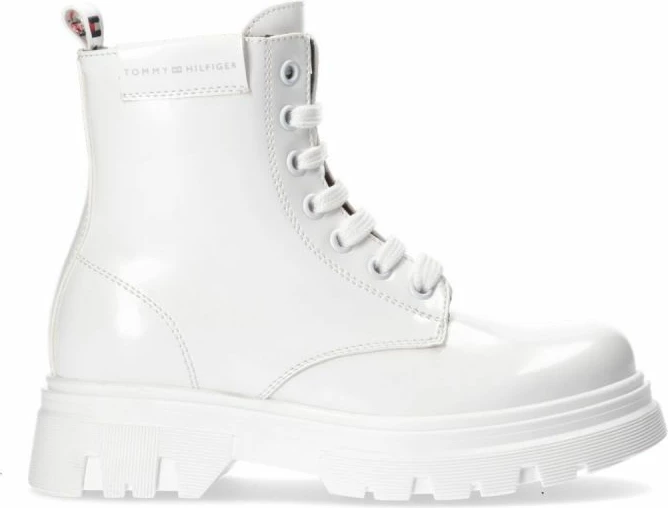 Çizme Tommy Hilfiger për femra, të bardha