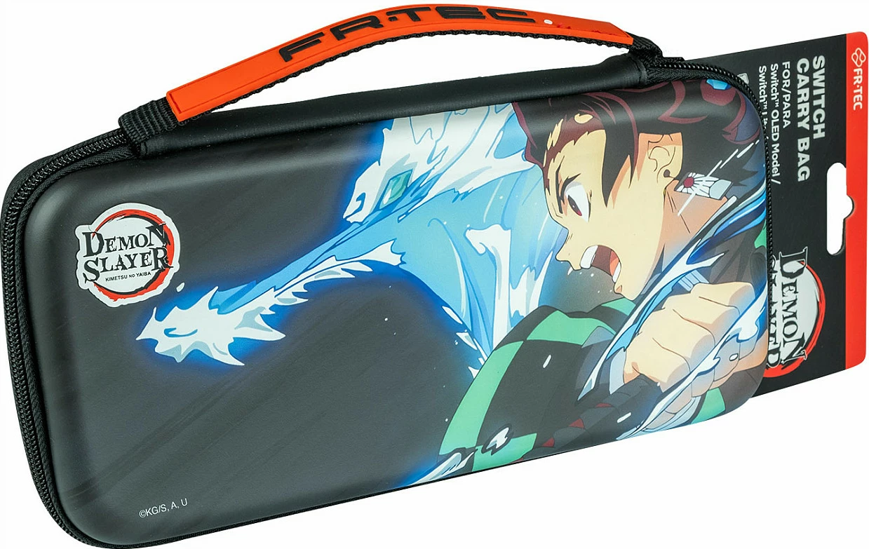Çantë mbajtëse Blade FR-TEC Demon Slayer DSSWPBWAT për Nintendo Switch/Switch Lite/Switch OLED, e zezë