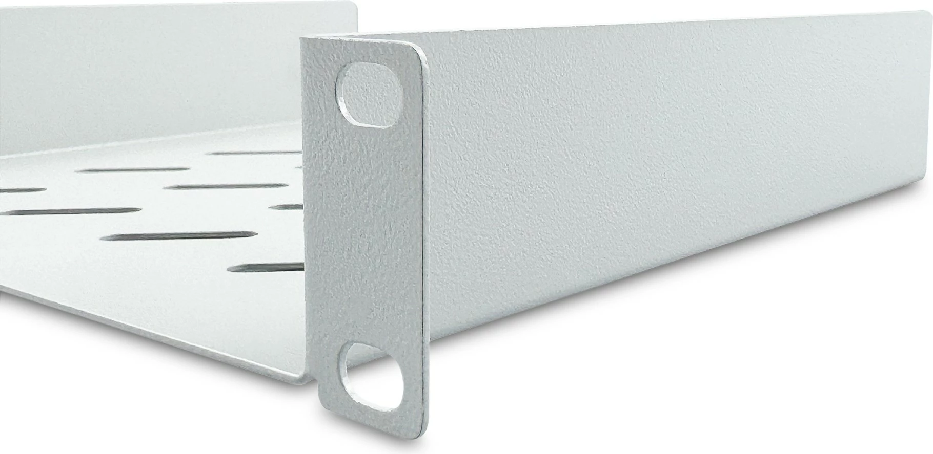Raft rack Digitus 1U 10 inç, çelik, 25kg, gri