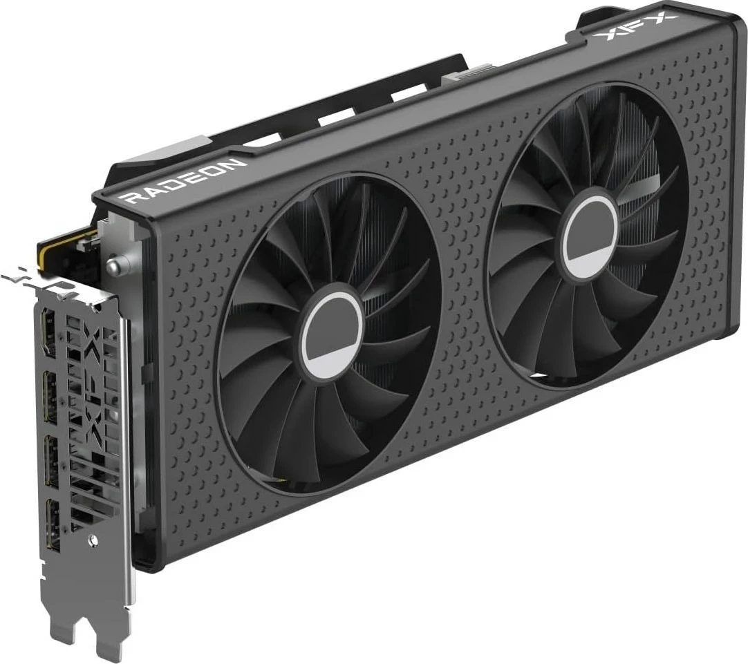 Kartelë grafike XFX RX 7700 XT SWFT 210, 12 GB GDDR6, e zezë