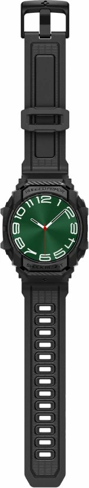 Mbështjellës Spigen Rugged Armor Pro për Samsung Galaxy Watch Ultra 47mm, i zi