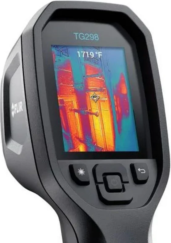 Kamerë termike FLIR TG298, ekran LCD 2.4", 8 GB, e zezë