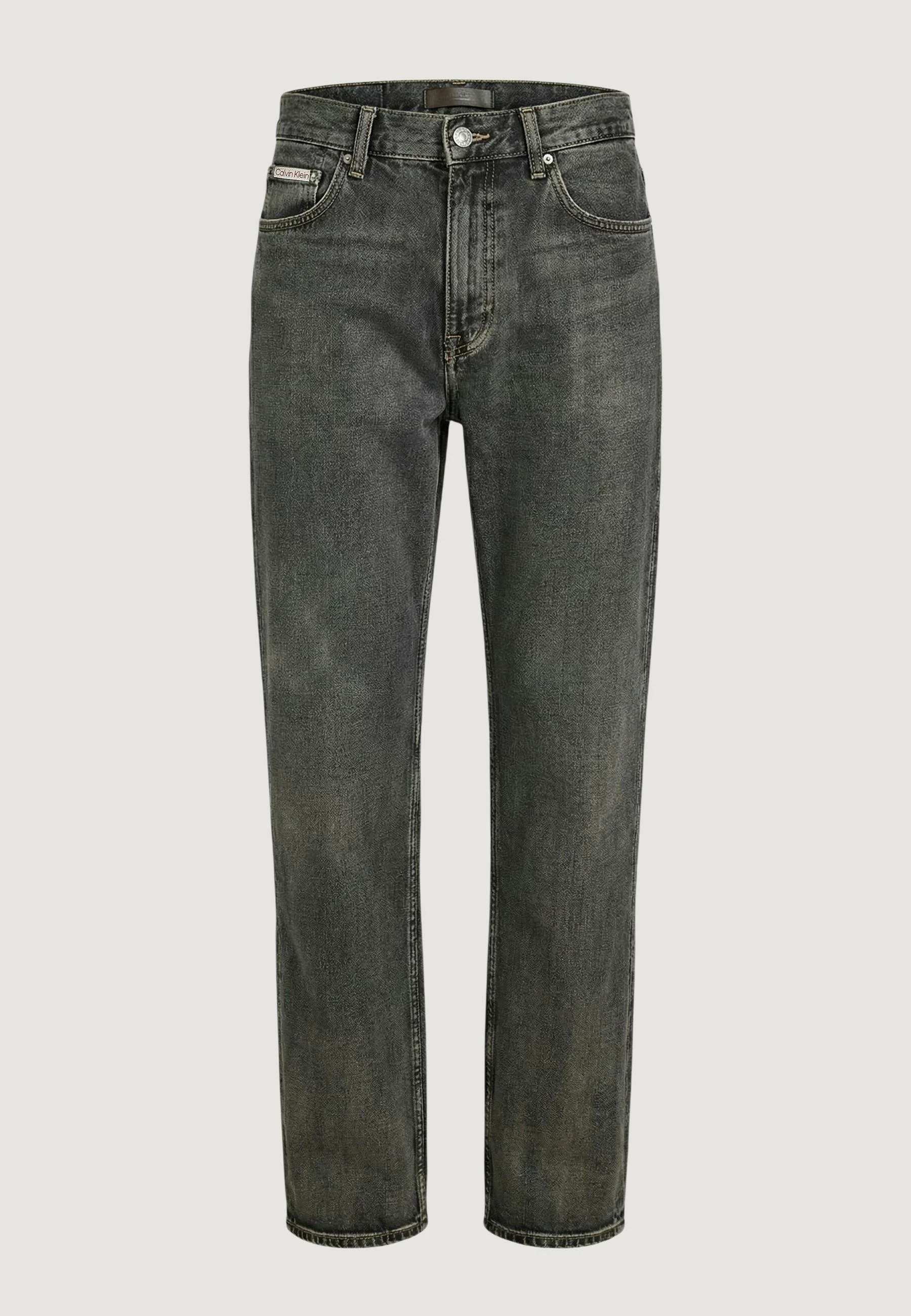 Xhinse për meshkuj Calvin Klein Jeans 90s Straight LV04RC739G, bezhë [Madhësia: W36 L32]