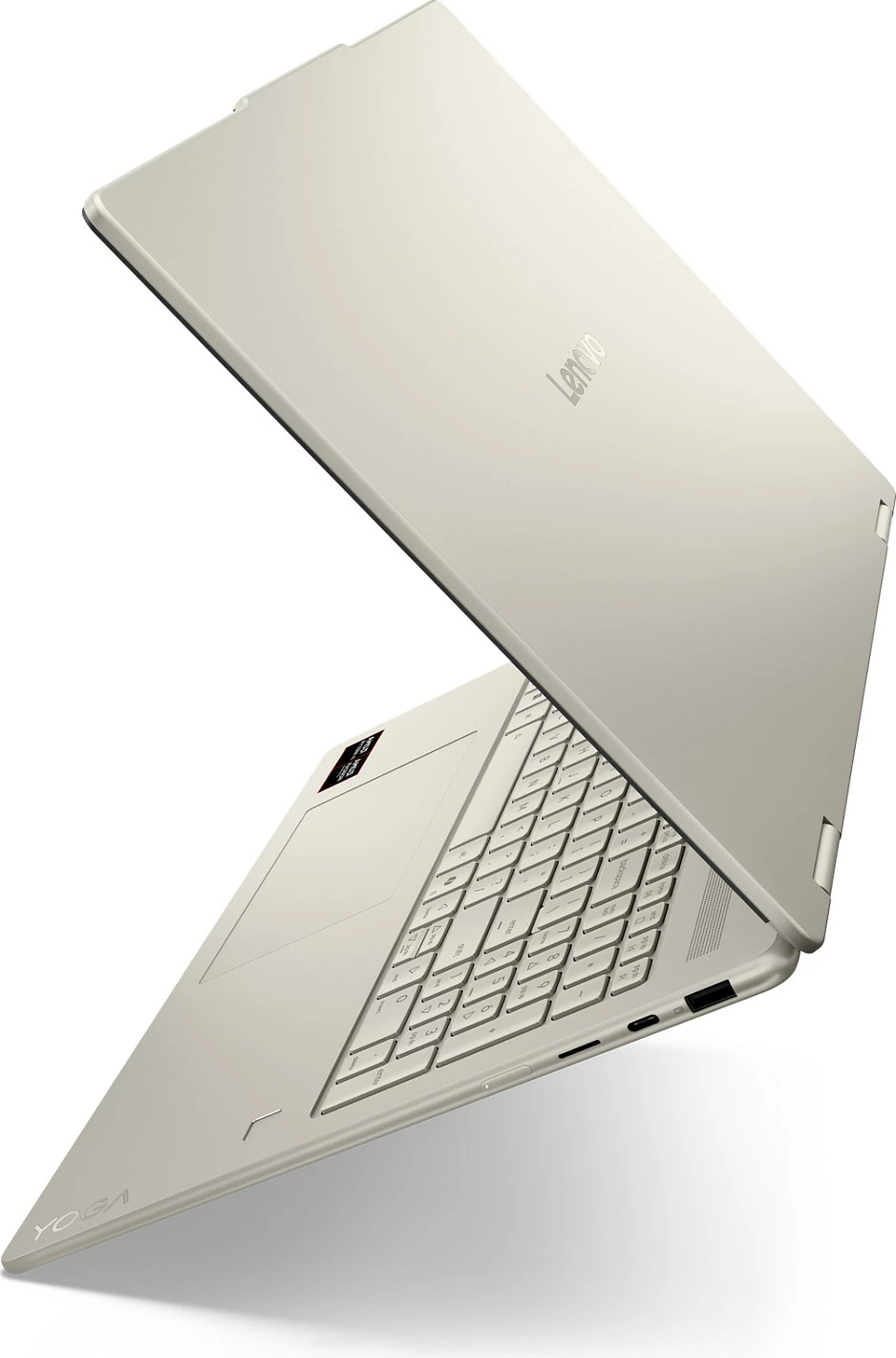 Laptop 2-në-1 Lenovo Yoga 7, Ryzen AI 7 445, 32GB RAM, 1TB SSD, 16-inç 2.8K, Windows 11 Home, Seashell