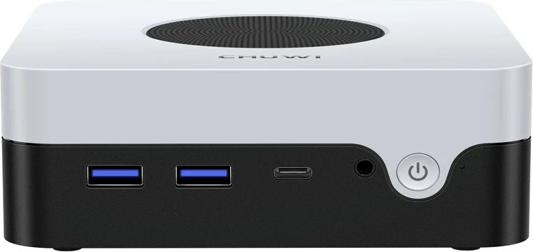 Mini PC CHUWI LarkBox X, Intel N N100, 12 GB RAM, 512 GB SSD, Bardhë