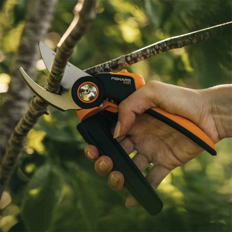 gërshërë krasitjeje bypass Fiskars PowerGear X-series L P961 (1057175), portokalli/zi