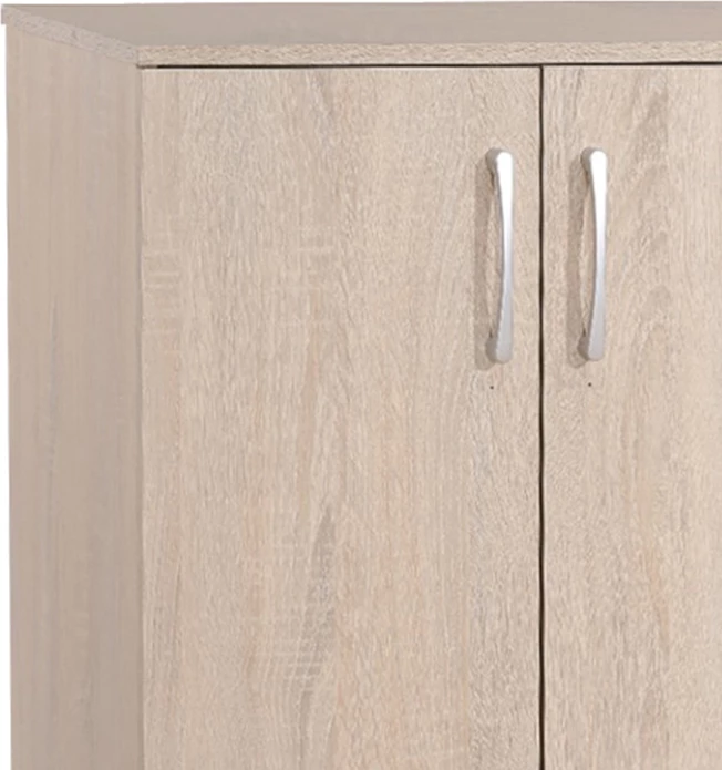 Raft këpucësh-dollap Shordo melamine ngjyrë natyrale 60x40.5x80cm