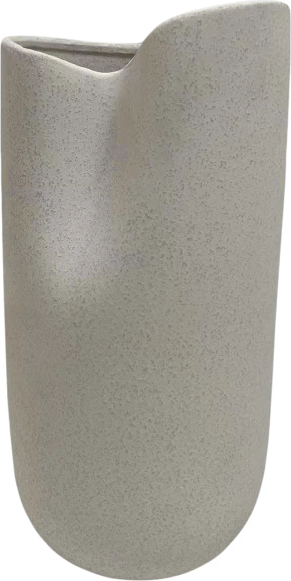 Dekor tavoline qeramike, ngjyrë e bardhë FH4607.01, 15.2x15x30 cm