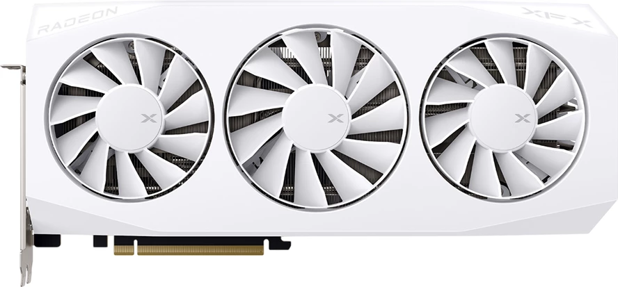 Kartë grafike XFX Mercury AMD Radeon RX 9060XT OC 16GB GDDR6, HDMI + 2xDP, White