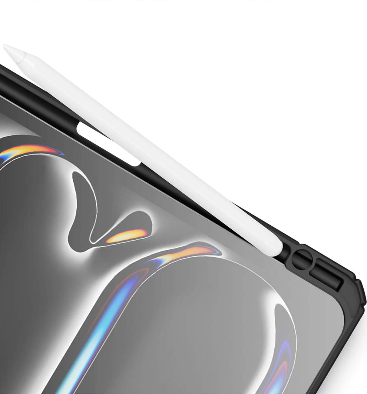 Mbështjellës Dux Ducis Toby për iPad Pro 11" (2024), me qëndrim, i zi