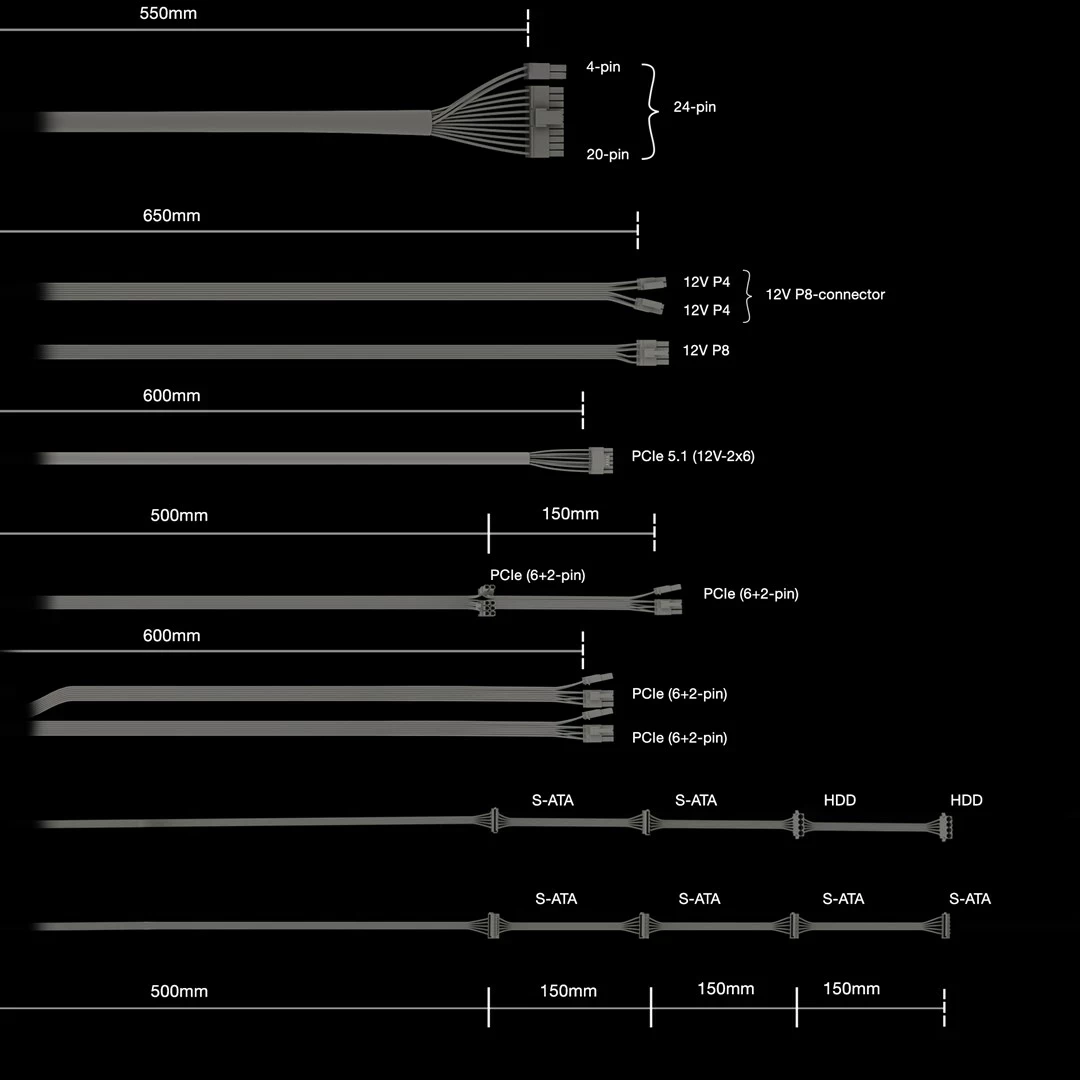 Burime energjie BE QUIET! Pure Power 13 M, 1000W, 80 PLUS Gold,